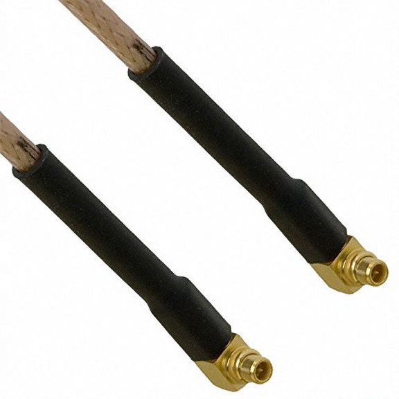 12.0 inch (304.8mm) RG-316 MMCX Male Plug, Right Angle to MMCX Male Plug, Right Angle Coaxial RF Cable 50 Ohm Ships fast from United States!