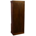 thumbnail image 5 of Pemberly Row Contemporary 4 Stack Barrister Bookcase in Brown Walnut, 5 of 5