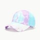 thumbnail image 2 of 3D impreso gorra de béisbol para hombres y mujeres Tie Dye ajustable Snapback sombrero verano al aire libre sol Unisex, 2 of 6
