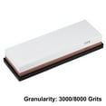 thumbnail image 2 of Unique Bargains Double-Sided Whetstone knife Sharpener Sharpening Stone 3000/8000 Grits Brown, 2 of 7