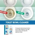 QVNFKO Safety Foam Toilet Bowl Cleaner Acidic Detergent and Deodorizer Cleans Hard Water and
