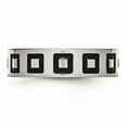thumbnail image 3 of White Stainless Steel Ring Band Wedding Flat Enameled 6mm Polished, 3 of 6