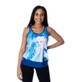 thumbnail image 1 of Disney Frozen Elsa Castle Sequin Juniors Tank Top (2X), 1 of 5
