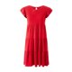 thumbnail image 3 of Lucakuins Mujeres Casual Plisado Vestido Corto, Adultos Primavera Color Sólido Cuello Redondo Manga Corta Mini Vestido Lucakuins moda, 3 of 9