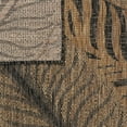 thumbnail image 4 of Modern In- & Outdoor Rug With Palm Leaf Pattern, 4 of 5