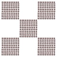 thumbnail image 2 of Guardurnaity 100 Uds cabujón con reverso plano de resina bolsa zapatos ropa adorno pequeño brillante redondeado DIY artesanía decoración fabricación de Type2 NO2 Guardurnaity CBP464514, 2 of 6