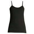 thumbnail image 3 of Time and Tru Women's Cami Tank Top, 3-Pack, 3 of 16