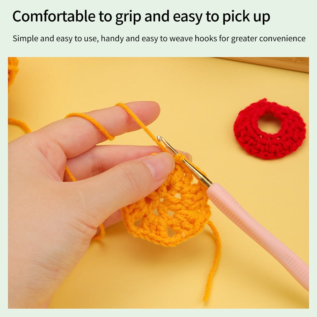 1 Set Crochet Hook Single Head Crochet Needle Double Head Knitting Needle Crochet Accessories Knitting Tool for Women