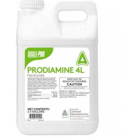 Prodiamine 4L Herbicide - 2.5 Gallon