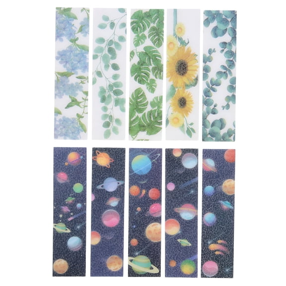 CCOCC Sensory Stickers Paper Calming Adhesive Pack Backtape Textured Strips Stickers Rough