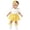 Q155 Yellow, variant on Curuila Newborn Baby Girls Romper Short Sleeve Plaid Print Crew Neck Bodysuits With Headbands Fashionable Soft Jumpsuit Blue Size 9-12 Months