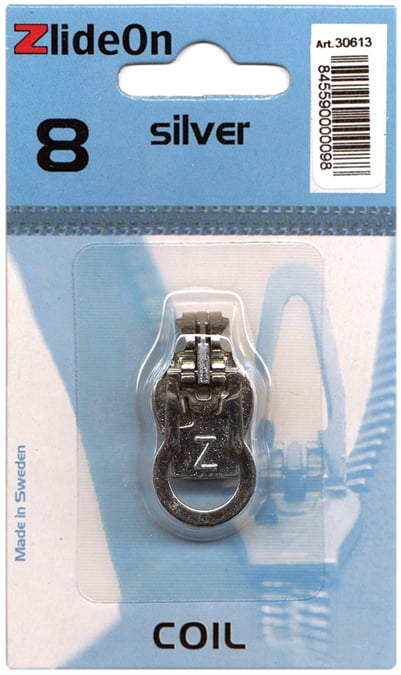 ZlideOn Zipper Pull Replacements Coil 8-Silver | Walmart Canada