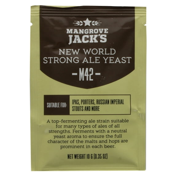 Mangrove Jack's Craft Series Yeast M42 New World strong Ale 10g