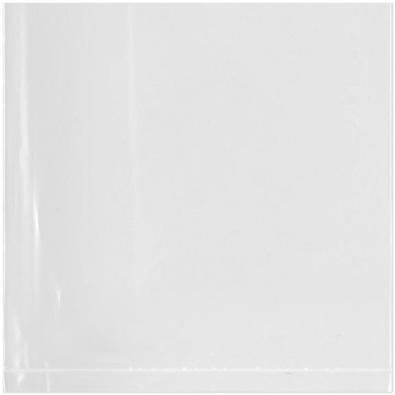 Plymor 4" x 4" (Pack of 200), 4 Mil Flat Open Clear Plastic Poly Bags