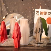 Wizard Silicone Mold Epoxy Resin Molds Scented Making Plaster Gypsum Mould Halloween Decorations Craft