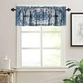 thumbnail image 5 of Vintage Boho Floral Kitchen Curtain Valance Persian Tribal Ethnic Floral Textured Pattern Abstract Curtain Valance Bedroom Home Decor 54"x18", 5 of 5