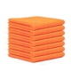 thumbnail image 1 of Zhuge Paño de limpieza de microfibra, paquete de 12, 30 x 30 cm, para cocina, multiusos, con gran absorción de agua y eliminación de aceite y polvo (naranja), 1 of 5