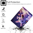 thumbnail image 2 of Allytech Wallet Case for iPad Mini 6th Gen 2021(8.3 inch), Drop Proof PU Leather TPU Back Smart Auto Sleep Wake Flip Stand Wallet Case with Card Slots for A2567/ A2568/ A2569, Strawberry Rabbit, 2 of 6