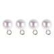 thumbnail image 4 of BRIGHTFUFU 100 botones de perla para suéter, camisa, vestido de novia, cuentas decorativas, adornos (blanco, 10 mm), 4 of 8