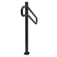 thumbnail image 6 of 1-3 Step Stairs Handrails for Outdoor Steps Anti-slip Safety Handrails Metal Black, 6 of 15