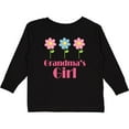 thumbnail image 3 of Inktastic Grandma's Girl Grandaughter Girls Long Sleeve Toddler T-Shirt, 3 of 5