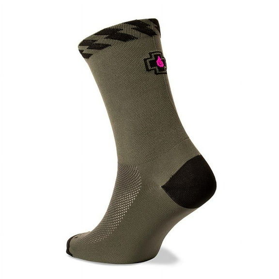 Muc-Off Technical Riders Socks, Green, L