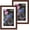 Brown, variant on 4x6 Picture Frame Set of 2, Photo Frame 4x6 with HD Plexiglass, Brown Picture Frames Collage for Tabletop or Wall Display