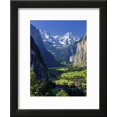 thumbnail image 2 of Switzerland, Bernese Oberland, Lauterbrunnen Town and Valley, Framed Art Print Wall Art by Michele Falzone Sold by Art.Com, 2 of 5