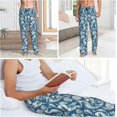 thumbnail image 6 of PISONIC Funny Mens Pajama Pants Lounge Men's Pajama Bottoms Soft Sleep Pants With Pockets Drawstring, 6 of 7