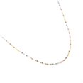 thumbnail image 3 of Cadena Grano de Café Ametrinaa 1mm Unisex 45cm Oro Italiano Sólido 10k, 3 of 5
