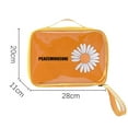 thumbnail image 2 of Clear Bag, PVC&Nylon Clear Makeup Bag with Handles, Tote Bag for Women, 2 of 5