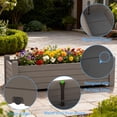 thumbnail image 6 of MINDYES Raised Garden Bed , Planter Raised Garden Boxes Outdoor, Raised Garden Beds for Vegetables 43.31*17.72*12.6 inch, 6 of 9