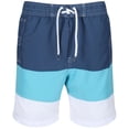 thumbnail image 1 of Regatta - Bermudas Bratchmar VI para Hombre (Denim Oscuro, Azul Maui, Blanco), 1 of 3