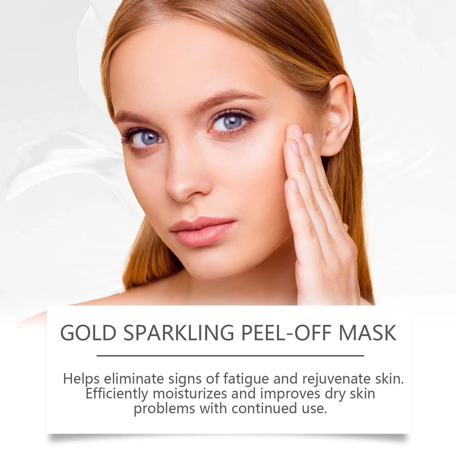 Revive Gold Peel Off Mask, Anti aging Face Peeling masks with 24K