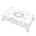 thumbnail image 7 of MMJ Christmas Coloring Table Cover DIY Activity Tablecloth, Washable Protective Cover for Holiday Party Table Christmas Decor 36x56in, 7 of 7