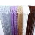 thumbnail image 2 of 1Mx2M Home Screen Tassel Chain Bead Door Room Divider Window Door Curtain Curtain String BLACK, 2 of 8