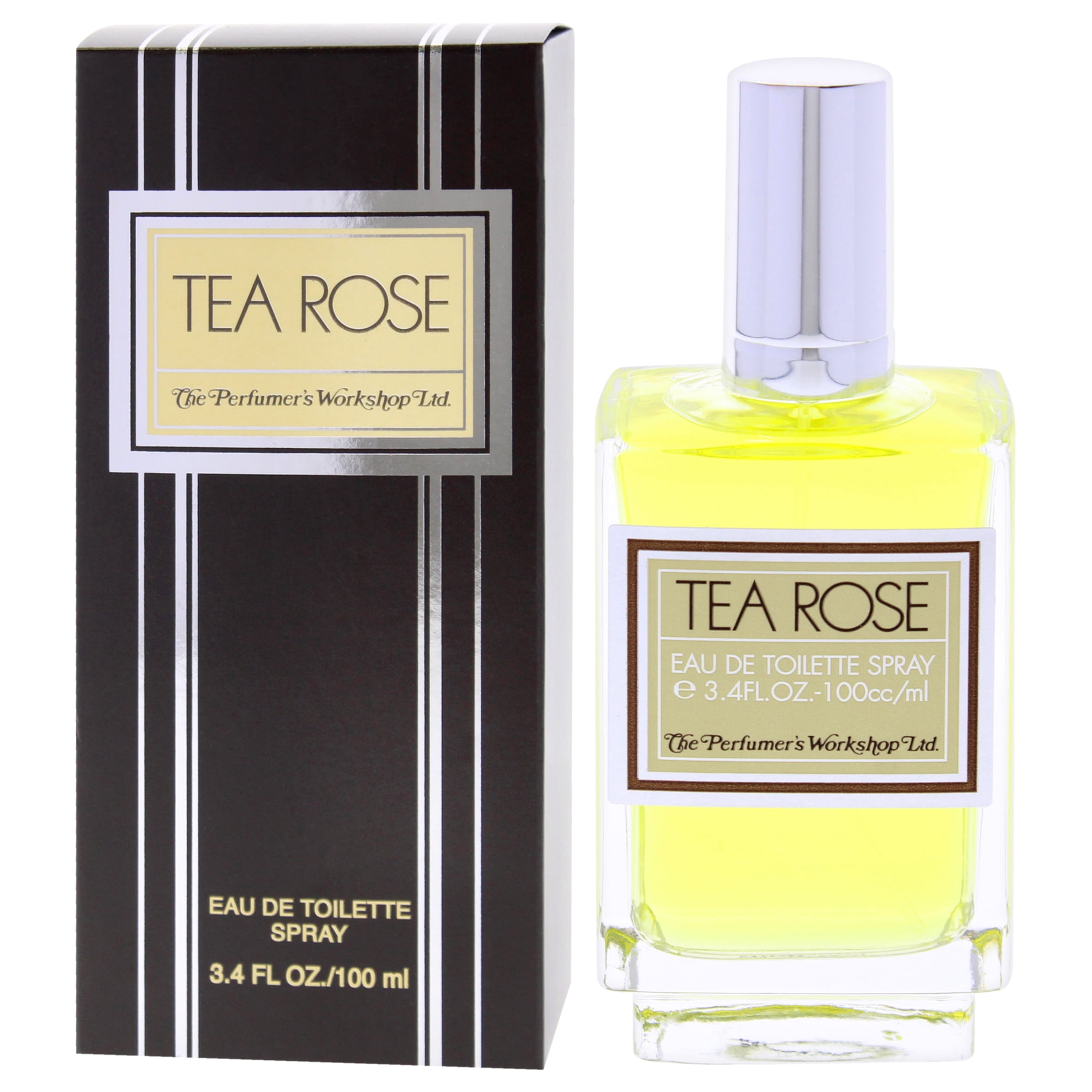 Perfumer's Workshop, Tea Rose, 3.4 oz EDT Spray, Floral Scent