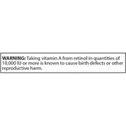 Carlson Vitamin A 10000 iu Solubilized - 250 Softgels