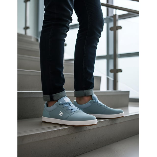 Tenis Azules Para Hombre DC SHOES CRISIS 2 ADYS100776-LBL DC Shoes DC SHOES CRISIS 2 ADYS100776-LBL