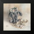 thumbnail image 2 of Besedina, Anastasiia 15x15 Black Modern Framed Museum Art Print Titled - An Elephant Toy, 2 of 5
