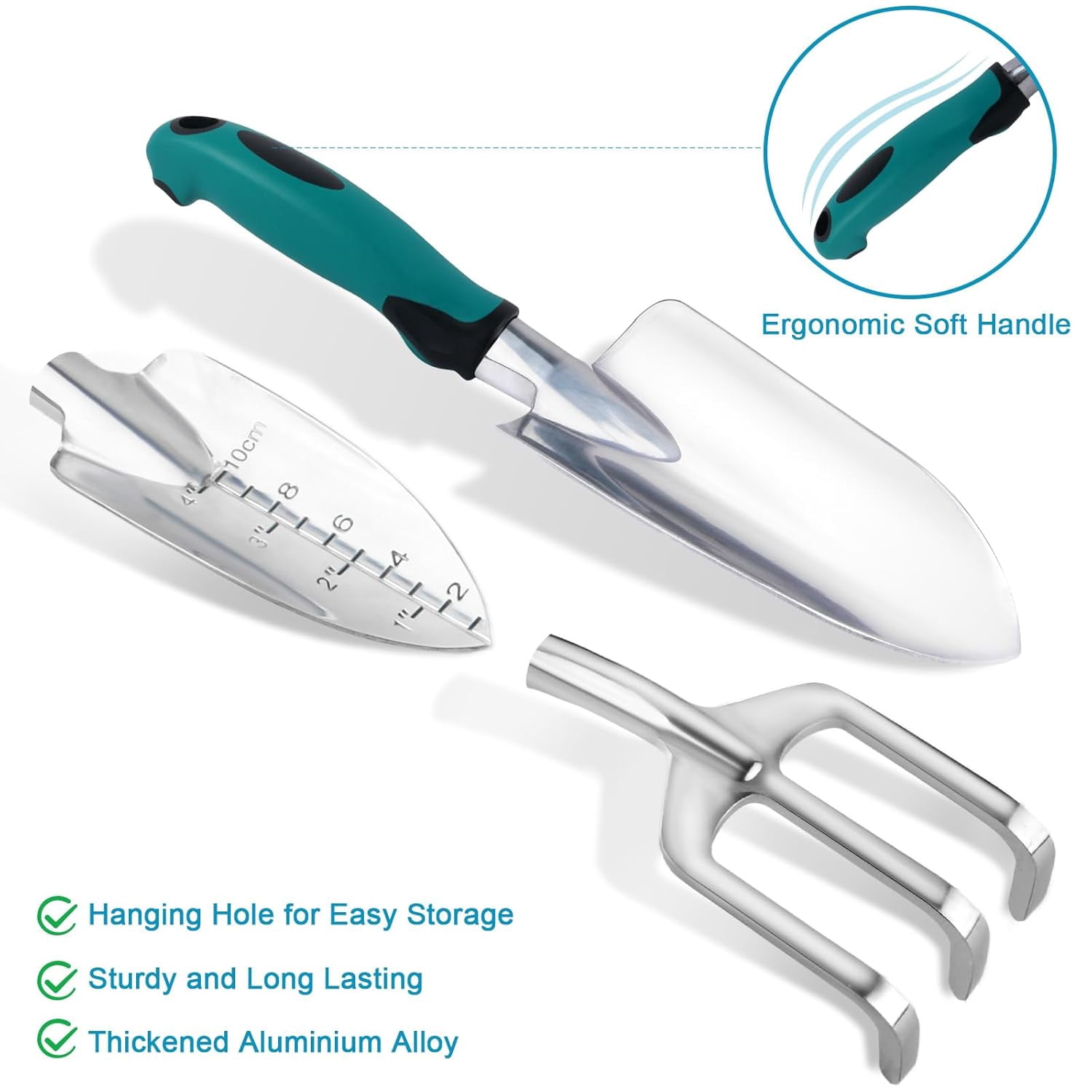 1 Piece 3 In 1 Paper Corner Rounder Punch With 8 Piece Garden Tool Set And Repotting Mat