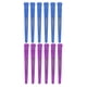 thumbnail image 1 of Pinzas para el pelo de pico de pato, maquillaje, partición de peluquería, Clips seccionadores (azul y morado), 12 Uds., 1 of 8