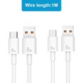 thumbnail image 3 of 3.2ft/100cm USB Cable Bend-Resistant 6A Charging Cable Cord 120W Support Fast Charge & Data Transmission for Phones, 3 of 4