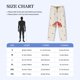 thumbnail image 4 of Fotbe Flat Mushrooms Pantalones de Pijama para Hombre, Pantalones de Dormir, Pantalones de Casa con Cintura Ajustable y Bolsillos-XX-Large, 4 of 6