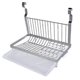 thumbnail image 5 of Space Saving Design Dish Drainer, Stainless Steel Construction With Waterproof Surface And Wall Mount Option, Chrome Finish For Kitchen And Bathroom, 5 of 5