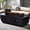 42"-Black, variant on 48" Propane Fire Pit, 50,000 BTU Rectangle Fire Pit Table, Gas Firepits for Outside with Tank Cover, Baking Pan, CSA Certified, Gray