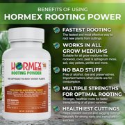 Hormex Rooting Powder #16 & Cubes Combo - Rooting Hormone for Hardwood Cuttings & Cultivation