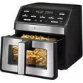 thumbnail image 4 of Gourmiaa Digital Air Fryer with Window and Light, 8-Quart, Black, 4 of 5