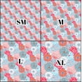 thumbnail image 2 of Printed Adhesive Vinyl Blue and Orange Pattern Permanent Adhesive (Medium Scale), 2 of 2