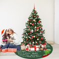 thumbnail image 4 of Christmas Decorations Clearance!! Christmas Tree Skirt, Red & Green Merry Christmas Tree Skirt Collar, Soft Xmas Holiday Decoration,76cm, 4 of 7